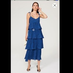 Club Monaco Blue Midi Dress